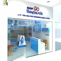 Thiết kế nội thất shop Baby Shark anh Hùng – TP. Hồ Chí Minh